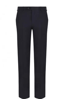 Шерстяные брюки прямого кроя Brioni