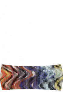 Вязаная повязка из вискозы Missoni