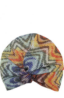 Вязаный тюрбан из вискозы Missoni