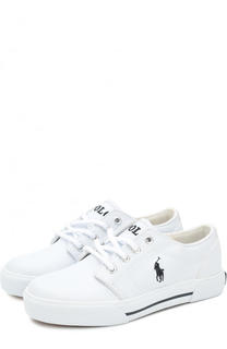 Резиновые кеды на шнуровке Polo Ralph Lauren