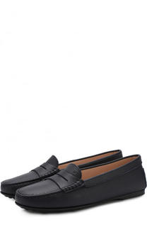 Кожаные мокасины с перемычкой Tod’s Tods