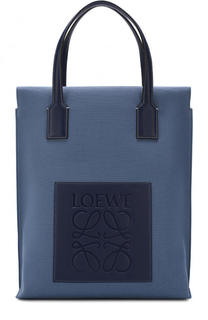 Сумка-шоппер из текстиля Loewe