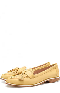 Замшевые лоферы с кисточками и бахромой Tod’s Tods