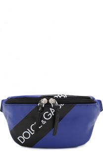 Поясная сумка с логотипом бренда Dolce &amp; Gabbana