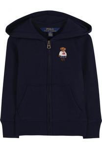 Спортивный кардиган на молнии с капюшоном Polo Ralph Lauren