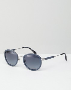 Серые солнцезащитные очки с затемненными стеклами Tommy Hilfiger - Серый