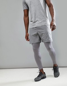 Серые шорты Nike Running Flex Distance 7 Inch 892911-036 - Серый