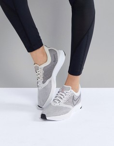 Серые кроссовки Nike Running Air Zoom Strike - Серый