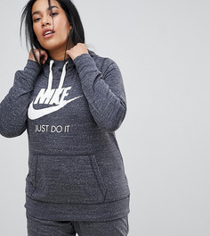 Серый худи Nike Plus Gym Vintage - Серый