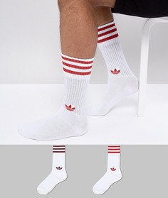 Красные носки adidas Originals adicolor CE5711 - Красный