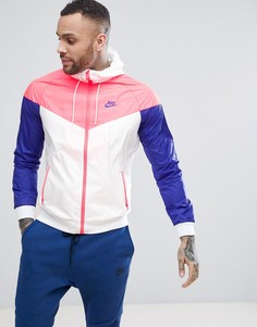 Белая куртка Nike Windrunner 727324-104 - Белый