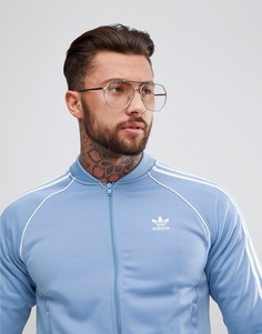 Синяя спортивная куртка adidas Originals adicolor CW1258 - Синий