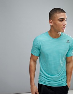 Сине-зеленая футболка Reebok Training ActiveChill Move CF7875 - Синий