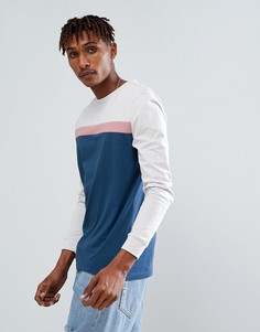 Лонгслив с контрастными вставками и манжетами ASOS - Мульти