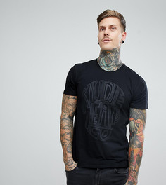 Футболка с логотипом Nudie Jeans Co Anders - Черный