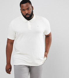 Футболка-поло с логотипом Jack &amp; Jones Originals PLUS - Белый
