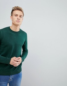 Зеленый хлопковый джемпер ASOS - Зеленый