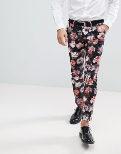 Супероблегающие брюки с полосками по бокам Noose &amp; Monkey - Фиолетовый