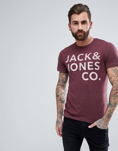 Футболка с логотипом Jack &amp; Jones Originals - Красный