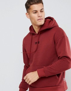 Худи с заниженной линией плеч Jack &amp; Jones Originals - Красный