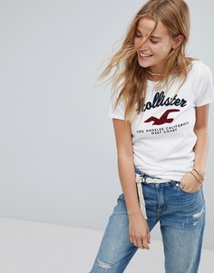Футболка с логотипом Hollister Diego - Белый