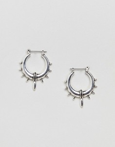 Cерьги-кольца ASOS - Серебряный
