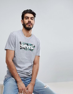 Серая меланжевая футболка с логотипом Levis - Серый Levis®