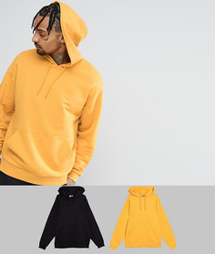 Набор худи свободного кроя ASOS - Мульти