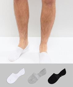 Набор из 3 пар незаметных носков Pringle - Мульти