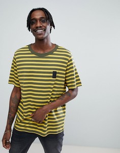 Футболка в полоску Cheap Monday - Зеленый