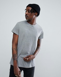 Серая узкая футболка Cheap Monday - Серый