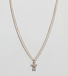 Набор из 2 ожерелий Reclaimed Vintage эксклюзивно для ASOS - Золотой