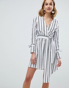 Платье мини с люверсами River Island - Белый