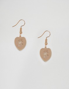 Серьги-подвески ASOS - Золотой