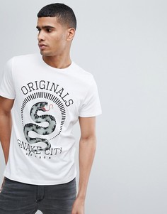 Футболка с принтом Jack &amp; Jones Originals - Белый