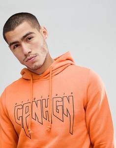 Худи с графическим принтом Jack &amp; Jones Originals - Оранжевый