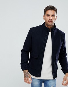 Куртка Харрингтон с добавлением шерсти Bellfield - Темно-синий