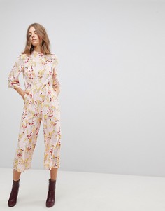 Укороченный комбинезон с цветочным принтом Vero Moda - Мульти