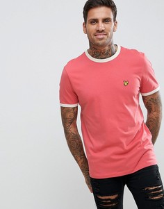 Бледно-розовая футболка Lyle &amp; Scott - Розовый