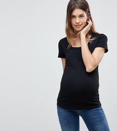 Топ с запахом ASOS MATERNITY NURSING - Черный