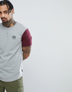 Серая футболка Vans Hitson II - Серый