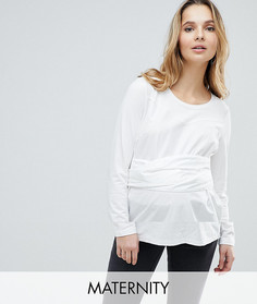 Топ с запахом Mamalicious - Белый Mama.Licious