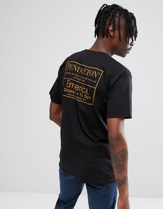 Футболка с принтом на спине Emerica x Pendleton - Черный