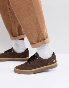 Коричневые кроссовки Emerica Wino G6 - Коричневый