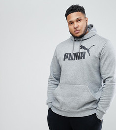 Серый худи Puma PLUS ESS No.1 83825703 - Серый