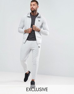 Серый облегающий спортивный костюм Puma эксклюзивно для ASOS - Серый