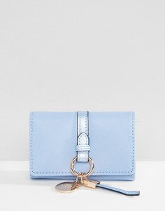 Маленький кошелек с кольцом для ключей River Island - Синий