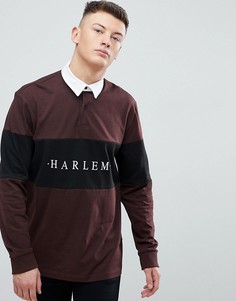 Бордовое поло New Look Harlem - Красный