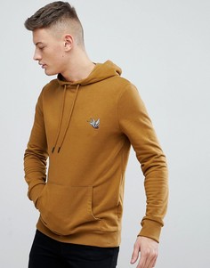 Бежевый худи с вышитой птицей New Look - Рыжий