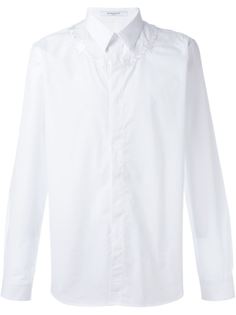рубашка с вышивкой Givenchy
